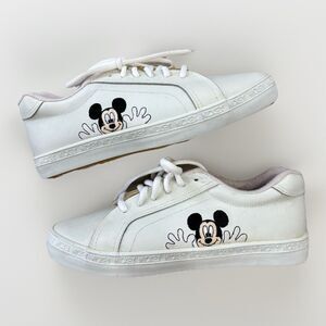 Disney Shoes Womens Size 8 Mickey Mouse Vintage White Sneakers Disney World